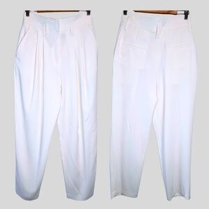 IRO Ivory Pleated Trousers